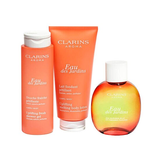 Loção Corporal Clarins Eau des Jardins Uplifting Melting Body Lotion