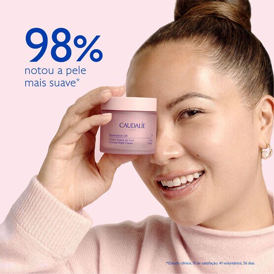 Hidratante Noturno Caudalie Resveratrol-Lift Alternativa ao Retinol