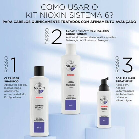NIOXIN     SYSTEM 6      HAIR 300ML