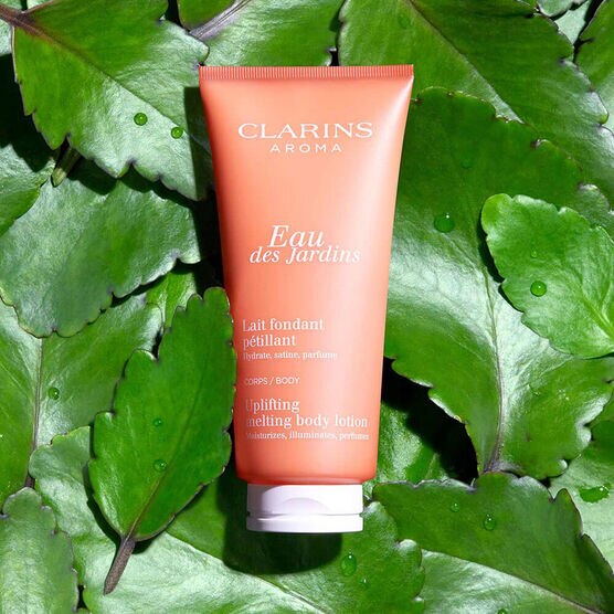 Loção Corporal Clarins Eau des Jardins Uplifting Melting Body Lotion