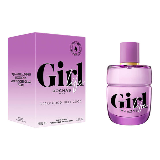 GIRL LIFE ROCHAS RECHARGEABLE EDP 75ML