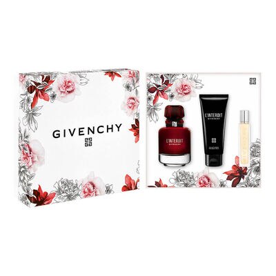 Kit Coffret Givenchy L'Interdit Rouge Feminino Eau de Parfum