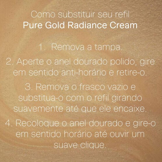 Creme Hidratante La Prairie Pure Gold Radiance Cream Refil