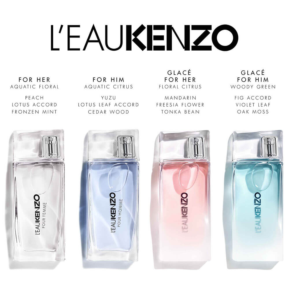 Perfume Kenzo L Eau Glacee Pour Homme Masculino Eau de Toilette Sephora