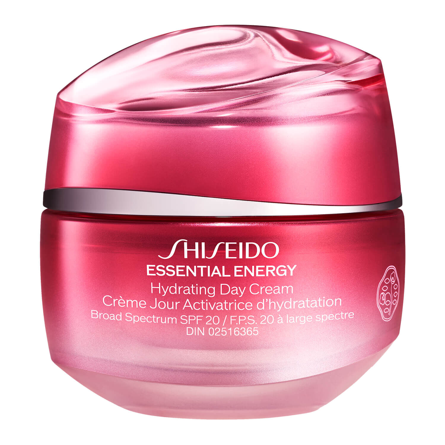 フェイスクリーム SHISEIDO qiora CREME DH-EA 40g Creme Hidratante Diurno Shiseido Essential Energy Day Cream FPS 20