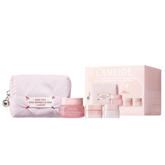 kit facial laneige plump, firm & glow