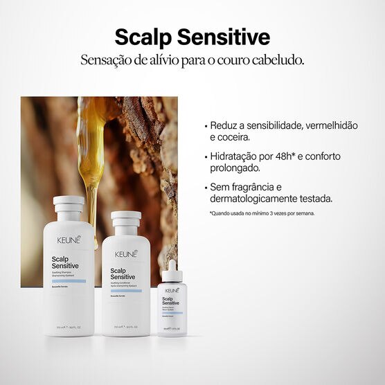 Shampoo Calmante para Couro Cabeludo Sens&iacute;vel Keune Care Scalp Sensitive