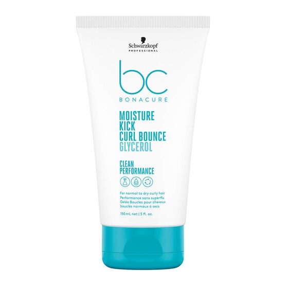 Modelador de Cachos Schwarzkopf Bonacure Clean Performance Curl Bounce Moisture Kick