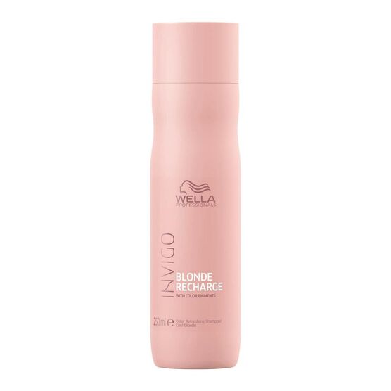 Shampoo Para Cabelos Loiros Wella Professionals Cool Blonde Recharge ...