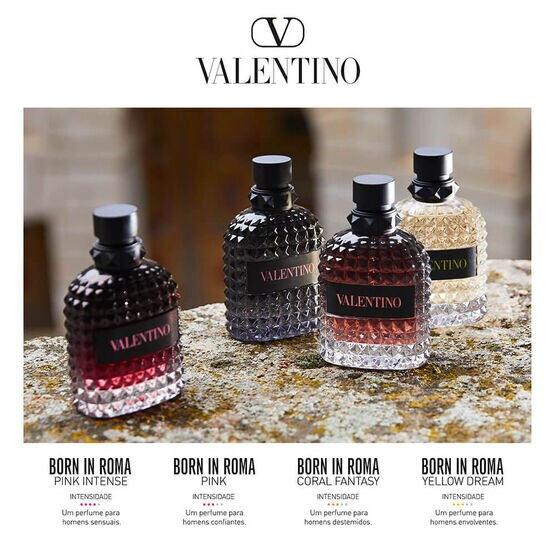 Perfume Valentino Born In Roma Uomo Masculino Eau de Parfum Intense