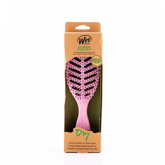 GO GREEN OVAL ESCOVA DE CABELO ROSA
