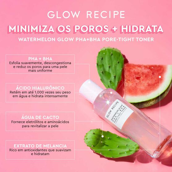 TONICO HIDRATANTE GLOW RECIPE WATERMELON GLOW 40ML