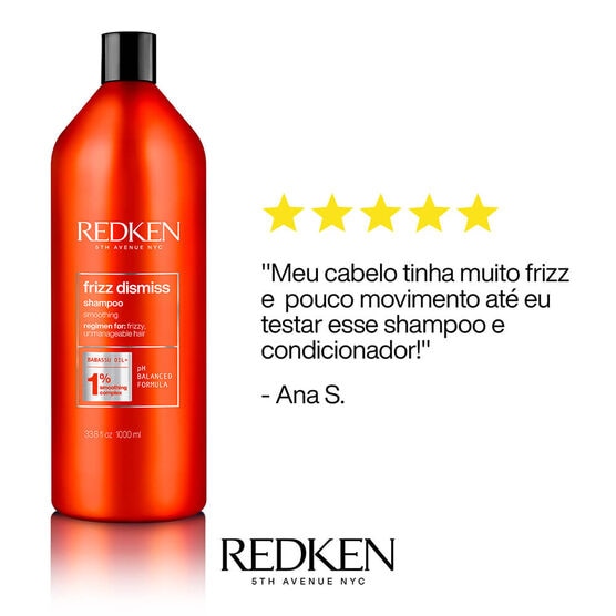 REDKEN     FRIZZ DISMISS SHMP 1L
