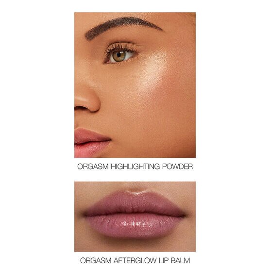 Kit Nars Mini Afterglow Lip Balm E Iluminador Orgasm Sephora