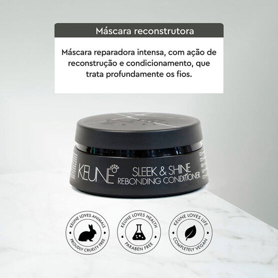 KEUNE      SLEEK &SHINE  MASK