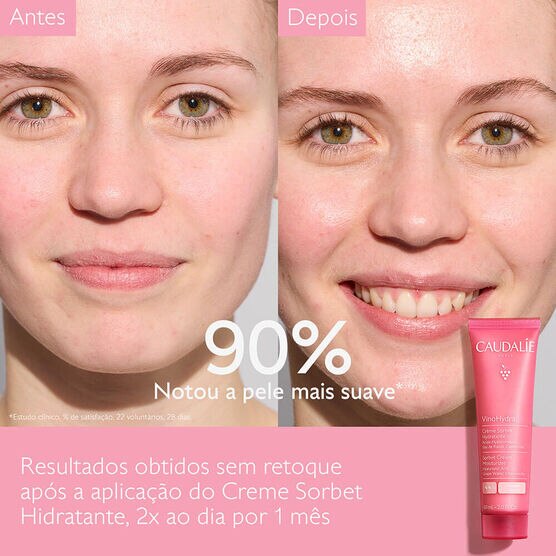 Creme Sorbet Hidratante Caudalie VinoHydra