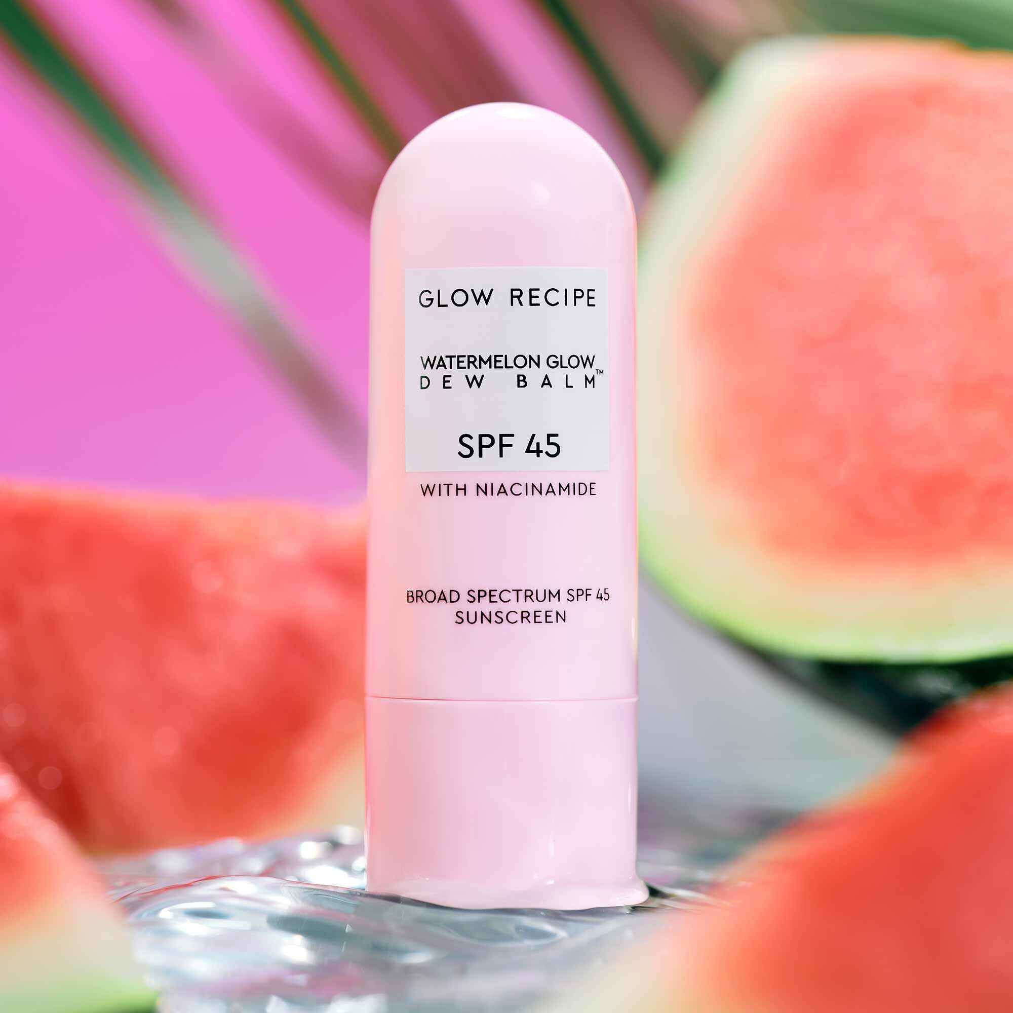 Filtro Solar Facial em Bastão Dew Balm Watermelon Glow Niacinamide