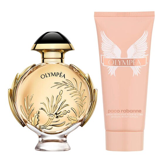 Kit Coffret Rabanne Olympéa Solar Feminino Eau de Parfum Intense