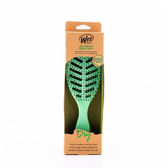 GO GREEN OVAL ESCOVA DE CABELO VERDE