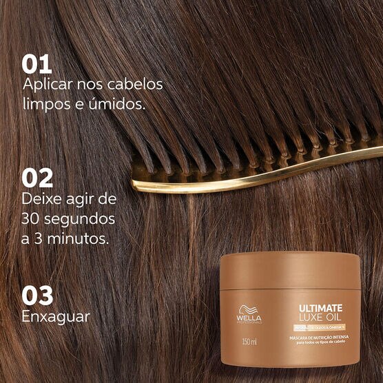 Máscara Capilar Wella Ultimate Luxe Oil