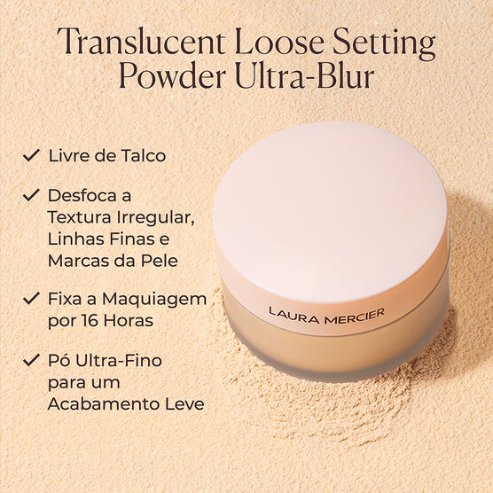 Mini Pó Finalizador Translúcido Laura Mercier Translucent Setting Powder Ultra Blur