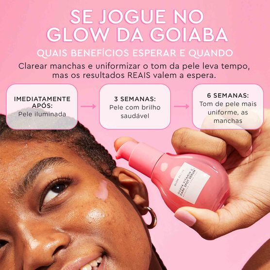 SÉRUM PARA MANCHAS COM VITAMINA C GLOW RECIPE GUAVA