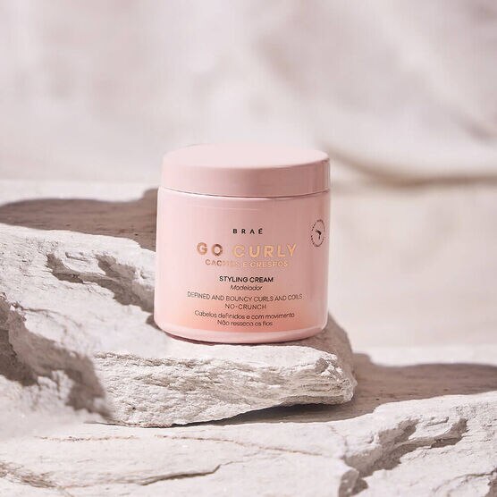 Finalizador Braé Go Curly Cachos e Crespos Styling Cream