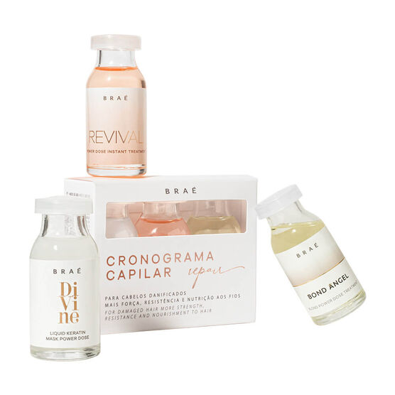 Kit de Ampolas Braé Cronograma Capilar Repair