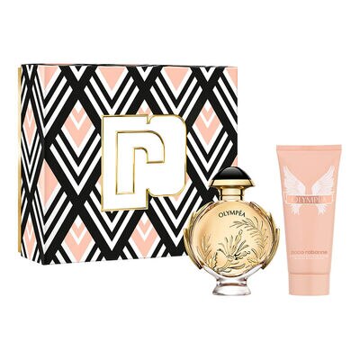 Kit Coffret Rabanne Olympéa Solar Feminino Eau de Parfum Intense