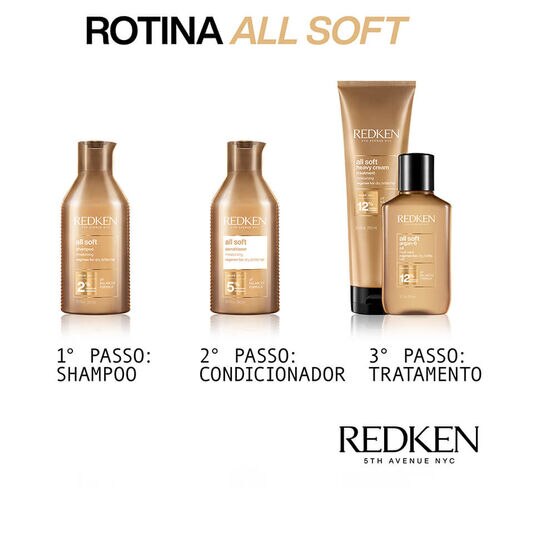 REDKEN     ALLSOFTSH300  HAIR 300ML