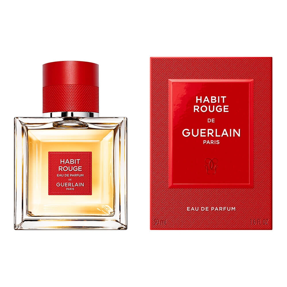 ✨レア GUERLAIN HABIT ROUGE オーデコロン EDC 50ml Perfume Guerlain Habit Rouge Masculino Eau de Parfum | Sephora
