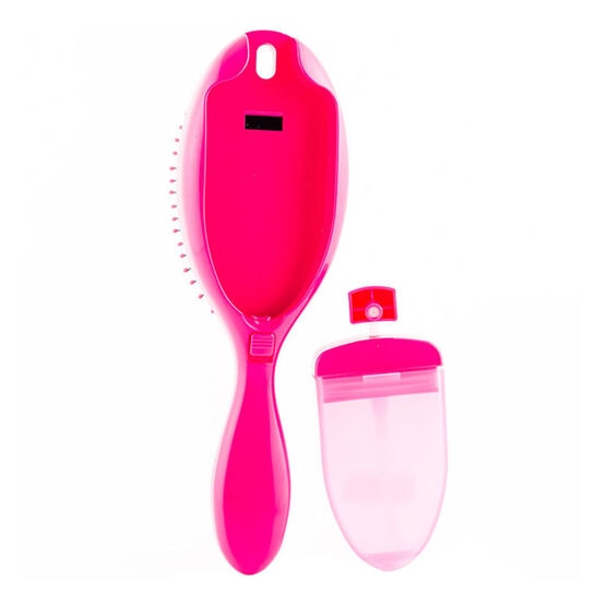DISPENSER ESCOVA DE CABELO ROSA