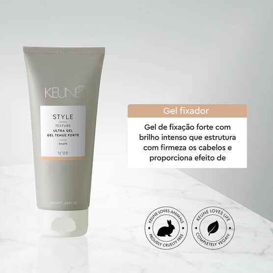 KEUNE      GEL           HAIR 200ML
