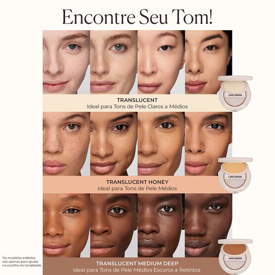 Pó Compacto Laura Mercier Translucent Ultra Blur