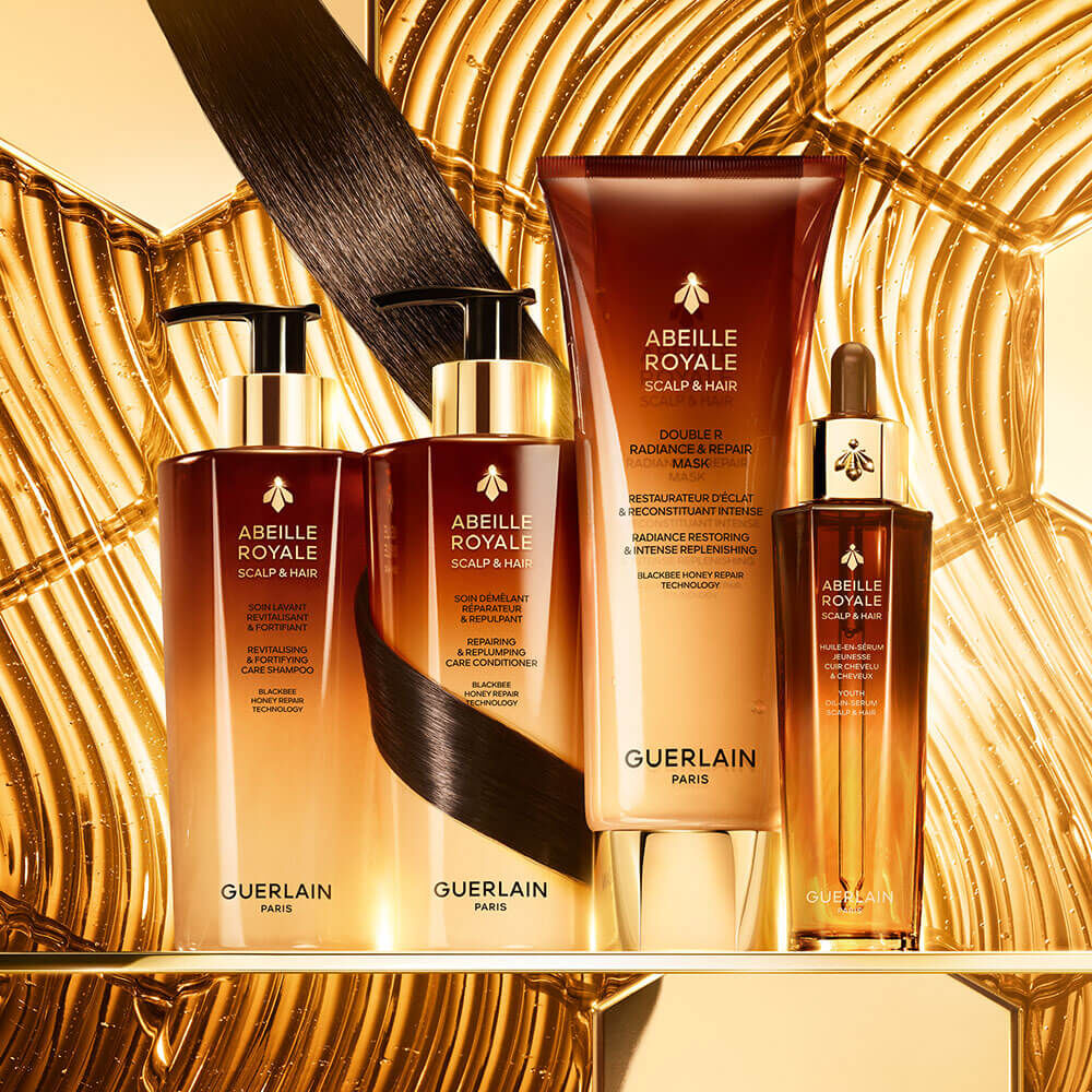 GUERLAIN ヘアマスク Máscara Capilar Double R Radiance & Repair Guerlain Abeille Royale
