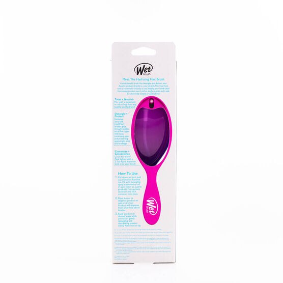 DISPENSER ESCOVA DE CABELO ROXA