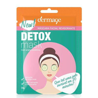 DERMAGE    DETOX MASK 10 MASK 10ML