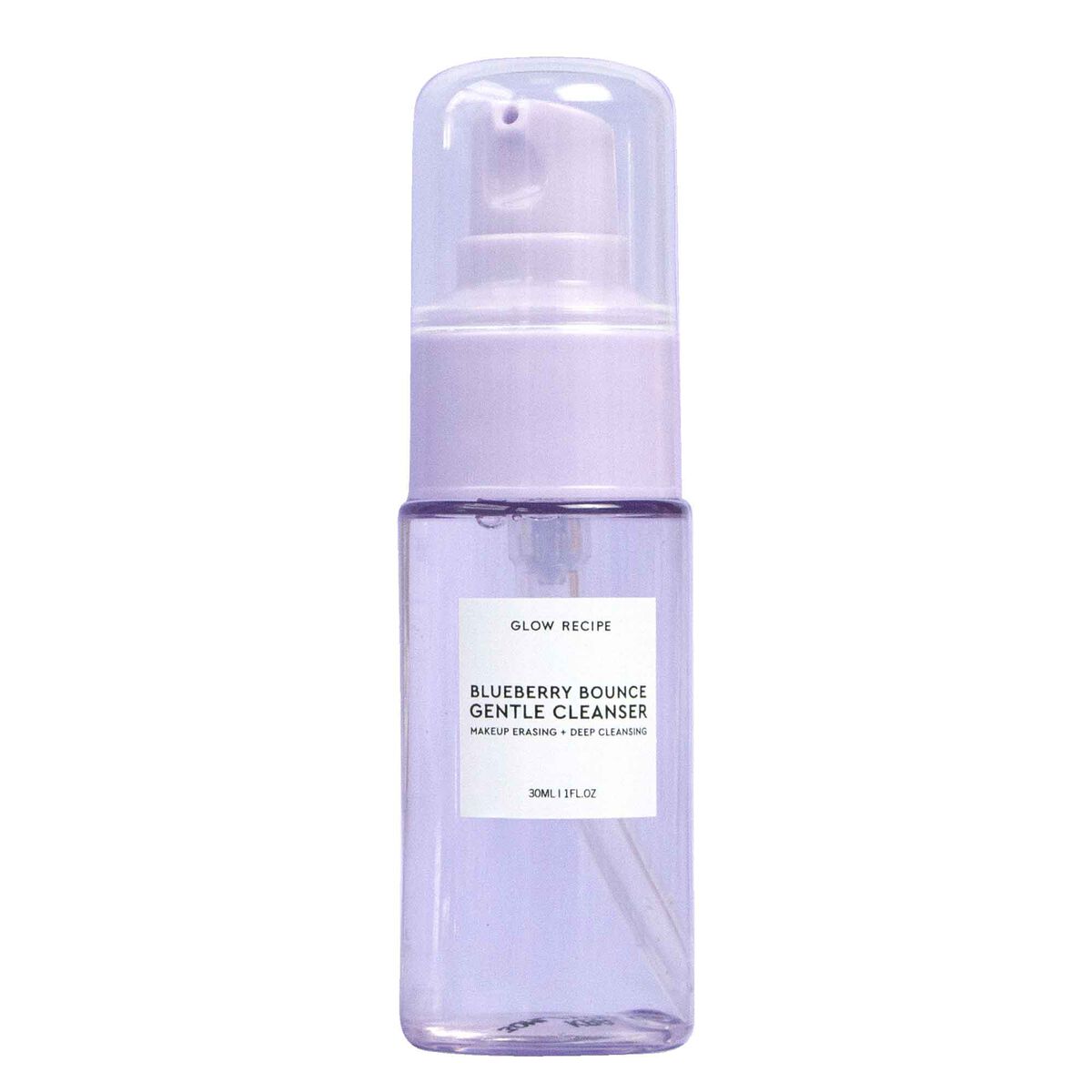 gel de limpeza facial suave glow recipe blueberry bounce