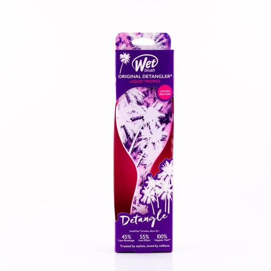 Escova de Cabelo Wet Brush Palmeiras Tropical