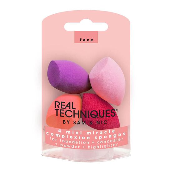 REAL TECHN MINI ESPONJA  SPON 4UNID