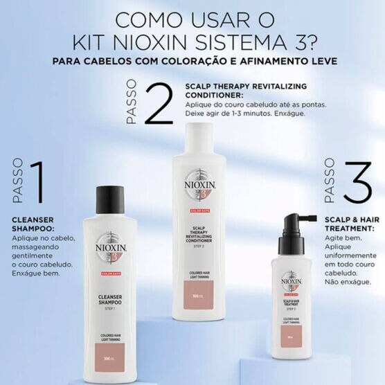 NIOXIN     SYSTEM 3      HAIR 300ML