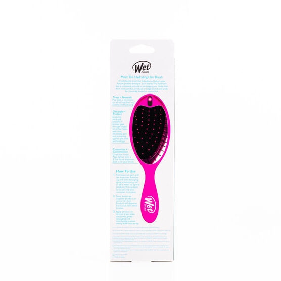 DISPENSER ESCOVA DE CABELO ROSA
