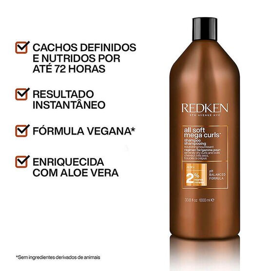 Shampoo Redken All Soft Mega Curls