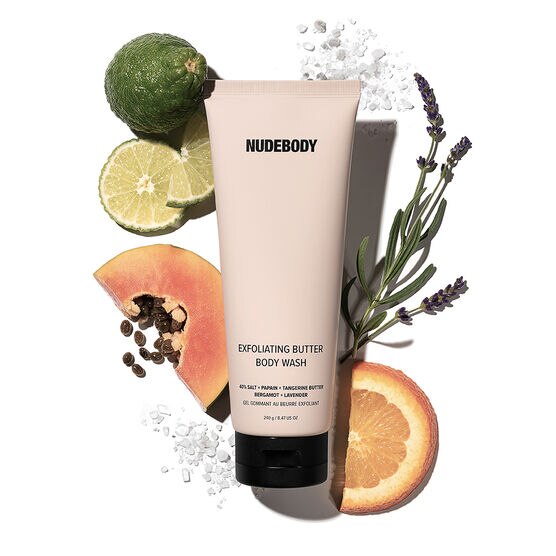 NUDEBODY EXFOLIATING BUTTER BODY WASH