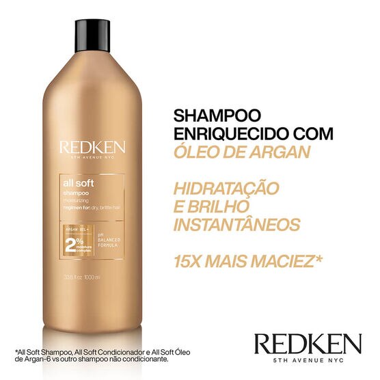 REDKEN     ALL SOFT      SHMP 1L