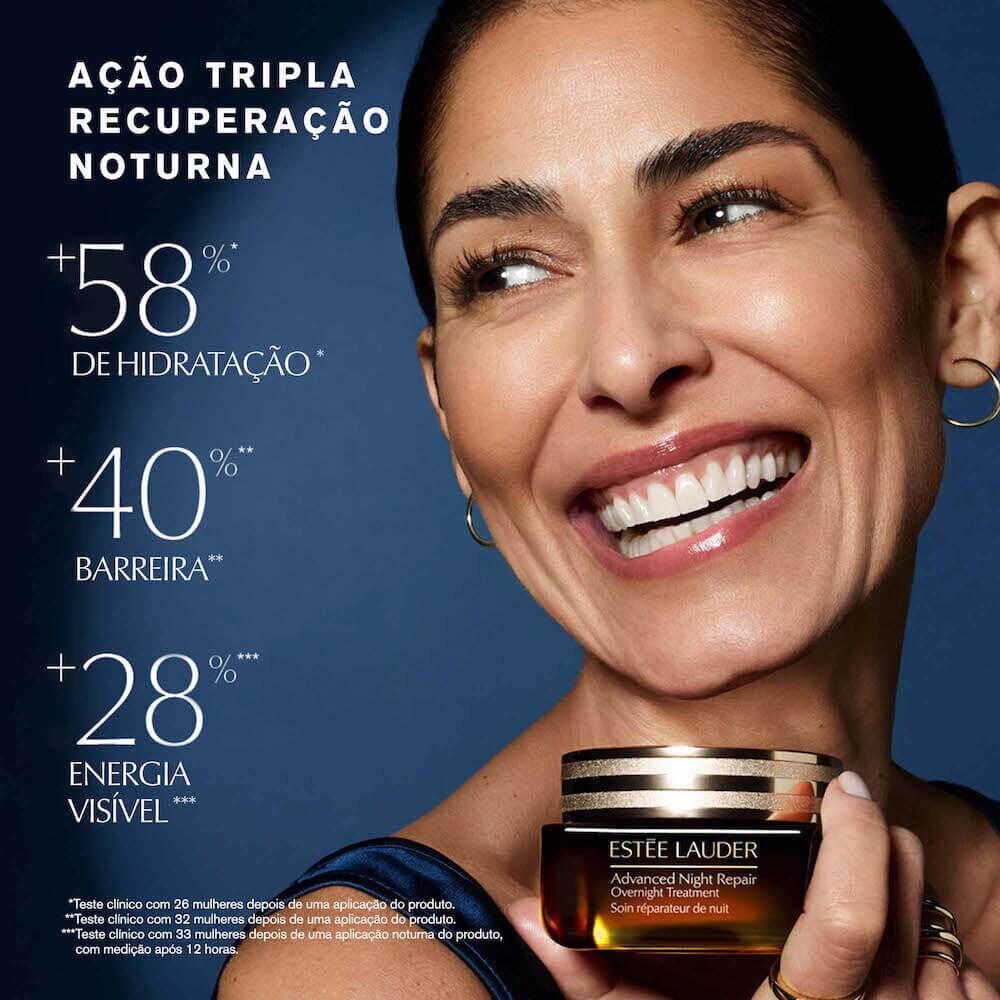 Creme Facial e Máscara Noturna Advanced Night Repair Overnight