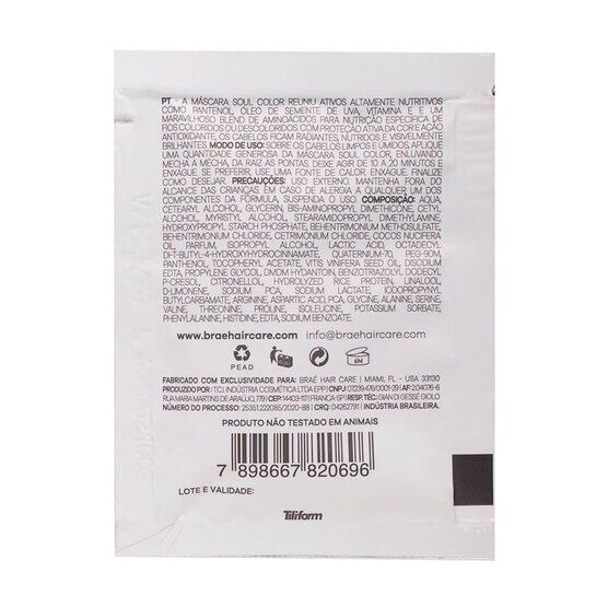 BRAÉ       SOUL COLOR    MASK 15G