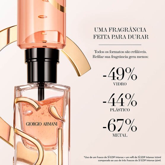Refil Perfume Giorgio Armani Sì Intense Feminino Eau de Parfum