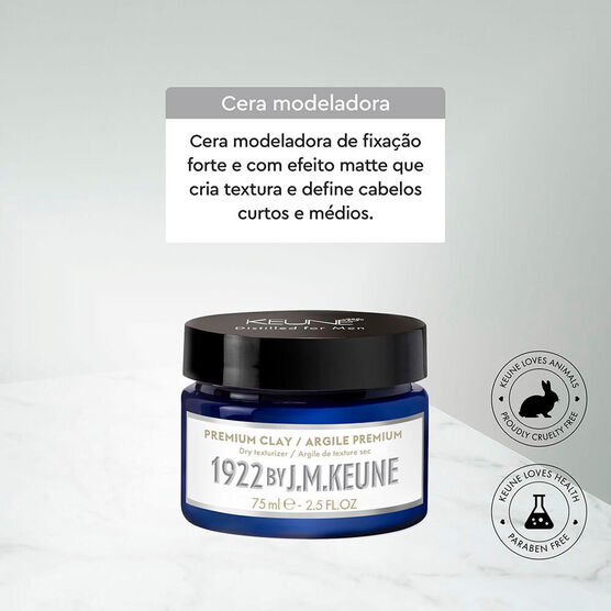 KEUNE      1922 PREMIUM  CLAY 75ML