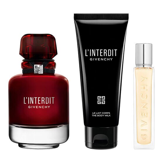 Kit Coffret Givenchy L'Interdit Rouge Feminino Eau de Parfum